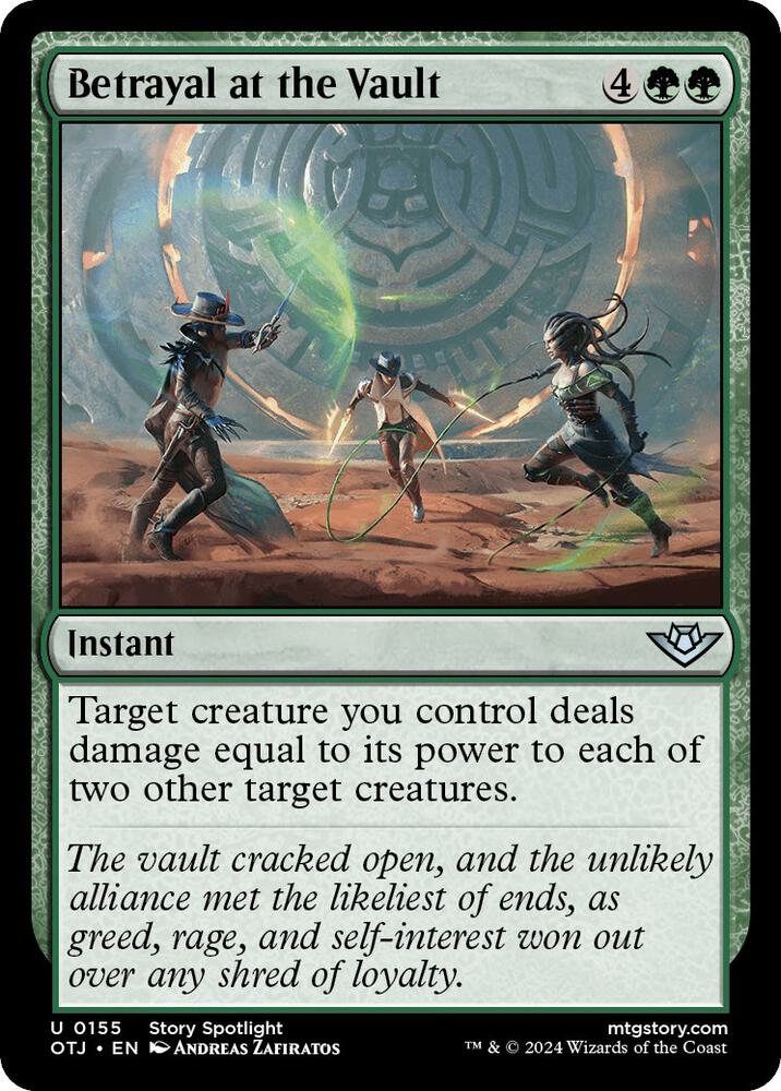 Betrayal at the Vault - Outlaws of Thunder Junction - Magic: The Gathering - TCGplayer.com Betrayal at the Vault - Outlaws of Thunder Junction - Magic: The Gathering - TCGplayer.com