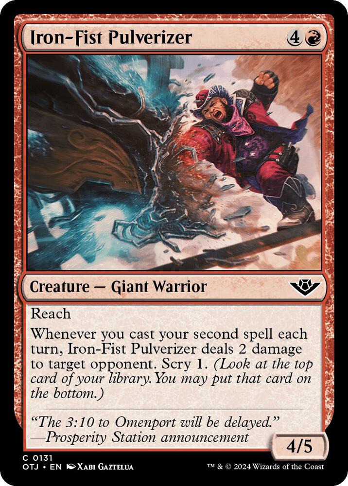Iron-Fist Pulverizer - Outlaws of Thunder Junction - Magic: The