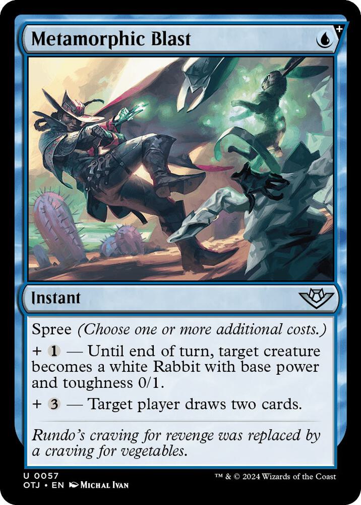 Metamorphic Blast 57 card