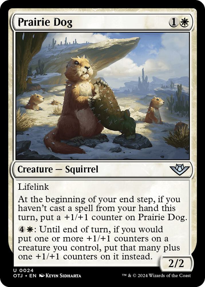 Prairie Dog - Outlaws of Thunder Junction - Magic: The Gathering