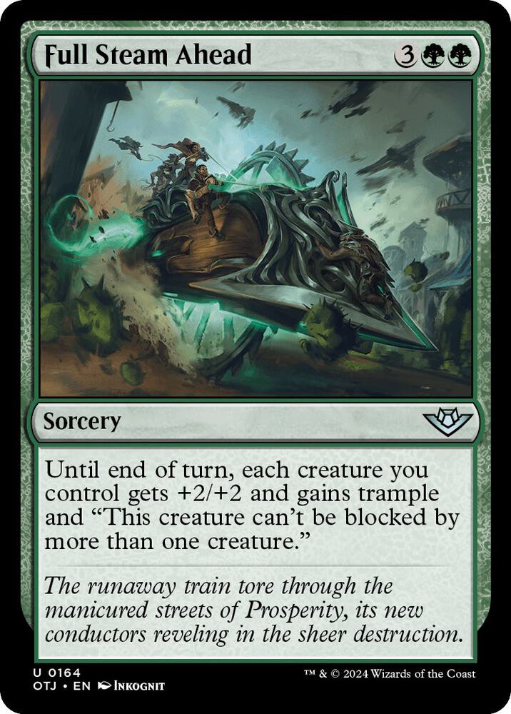 Full Steam Ahead - Outlaws of Thunder Junction - Magic: The Gathering -  TCGplayer.com
