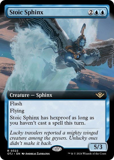 Stoic Sphinx Extended Art