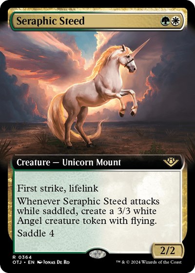 Seraphic Steed Extended Art