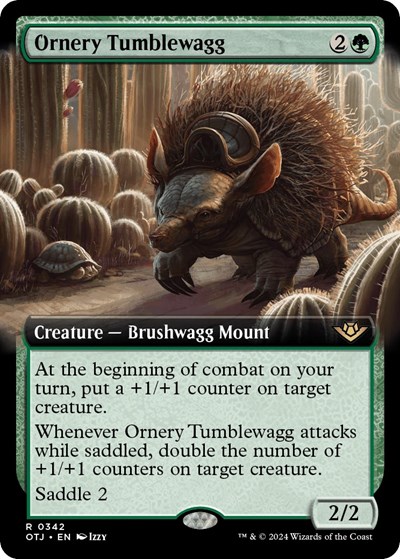 Ornery Tumblewagg Extended Art