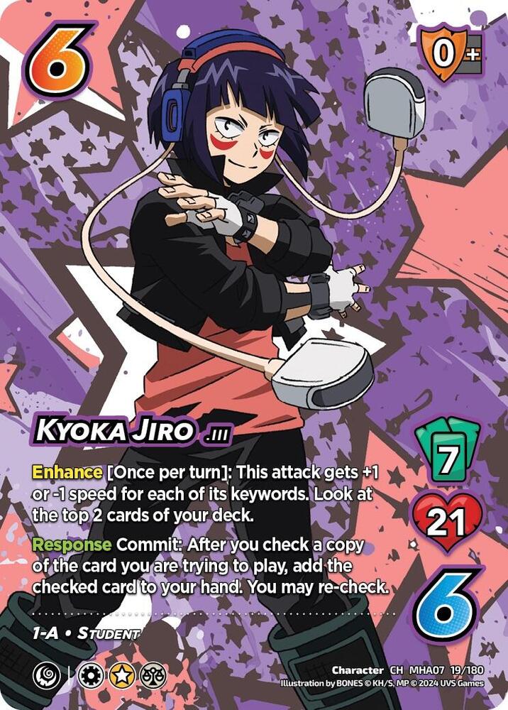 jirou Kyoka Jiro - UniVersus: My Hero Academia: Girl Power - UniVersus