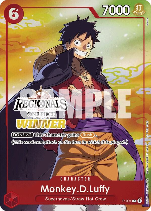 Monkey.D.Luffy (001) (Offline Regional 2024 Vol. 2) [Winner] - One