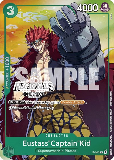 Eustass"Captain"Kid (Offline Regional 2024 Vol. 2) [Participant] One Piece Promotion Cards card price