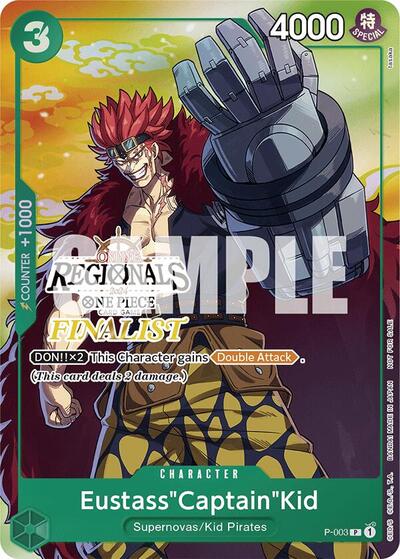 Eustass"Captain"Kid (Online Regional 2024 Vol. 2) [Finalist] One Piece Promotion Cards card price