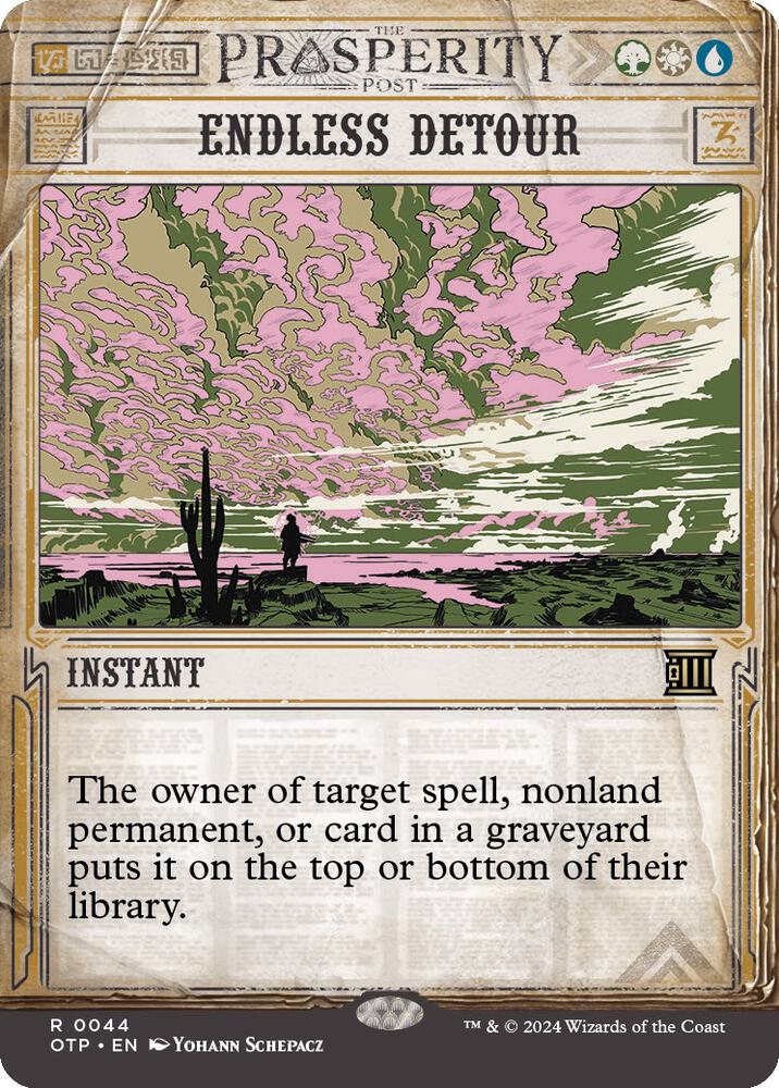 Endless Detour 44 card