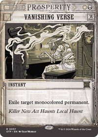 Vanishing Verse (Outlaws of Thunder Junction: Breaking News)