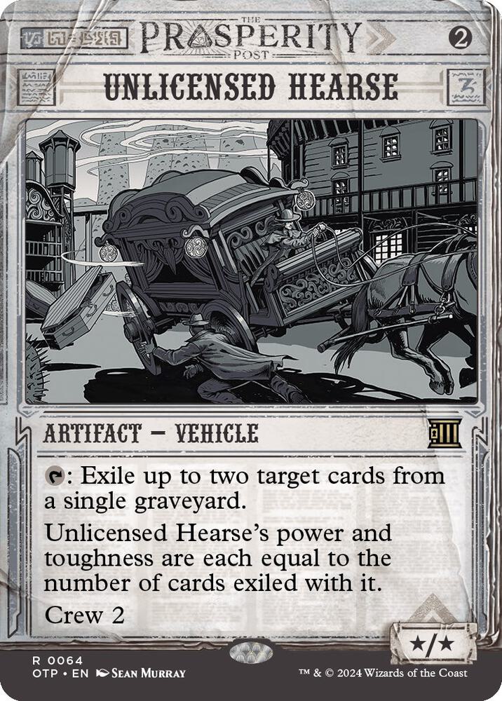 Unlicensed Hearse - Outlaws of Thunder Junction: Breaking News - Magic: The  Gathering - TCGplayer.com