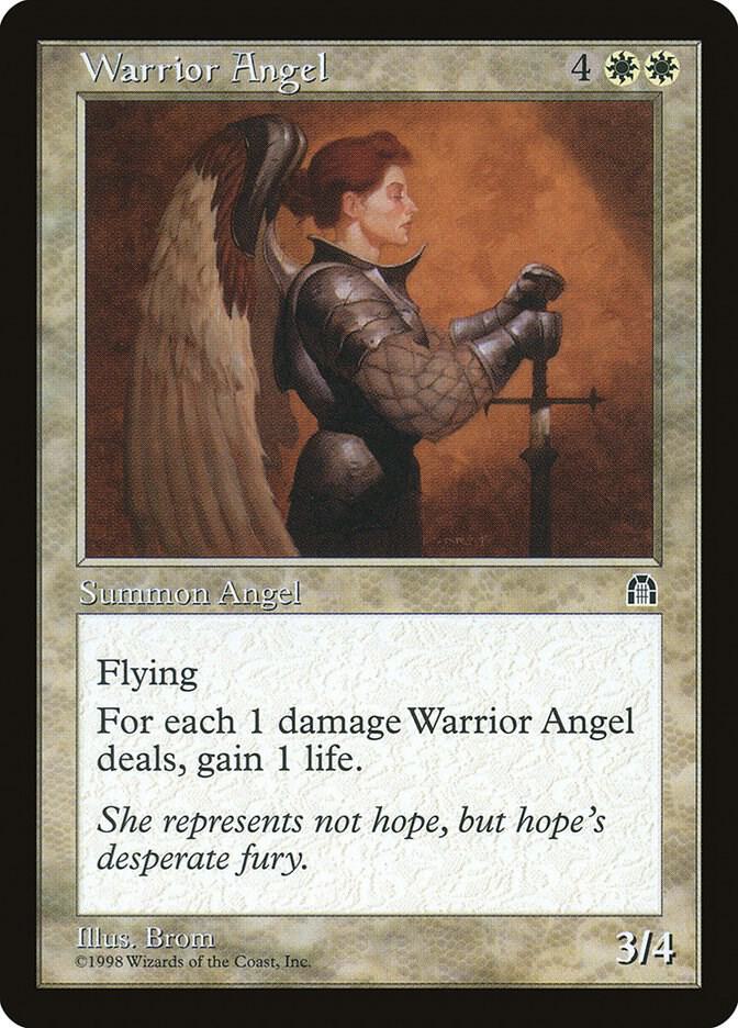 Warrior Angel - Stronghold - Magic: The Gathering - TCGplayer.com