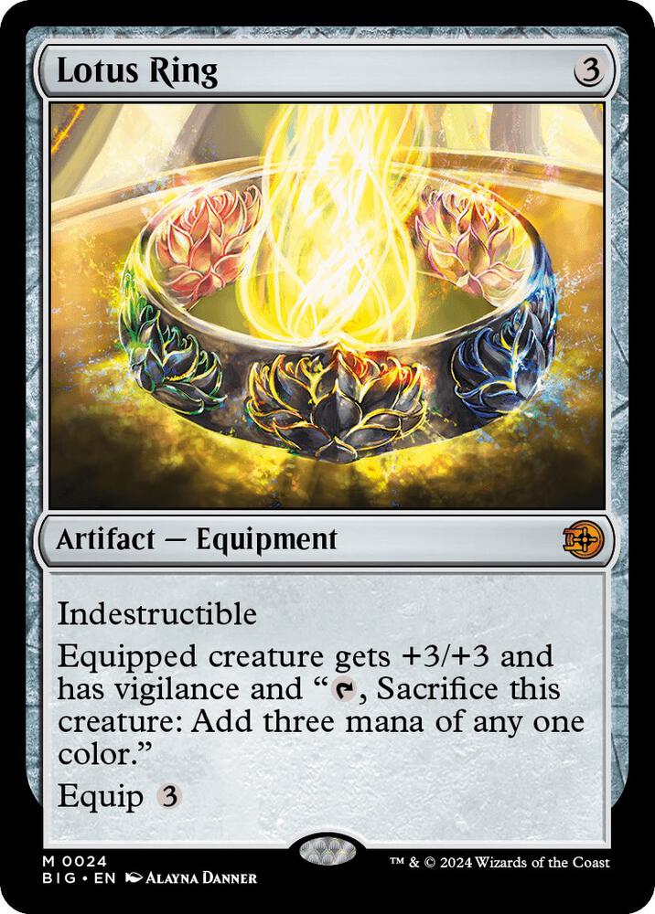 Mox Lotus Unhinged Magic The Gathering