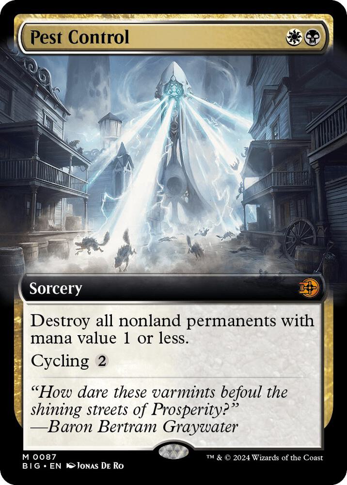 Pest Control (Extended Art) - Outlaws of Thunder Junction: The Big