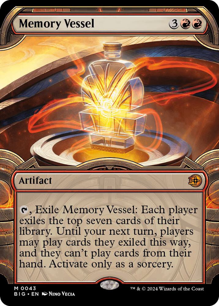Memory Vessel (Showcase) 43 card