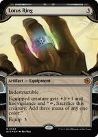 Lotus Ring (Showcase) (Raised Foil) - Outlaws of Thunder