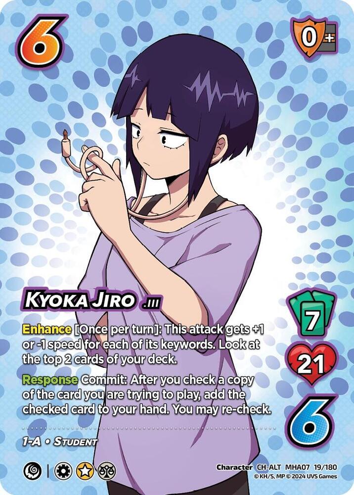 jirou Kyoka Jiro (Alternate Art) - UniVersus: My Hero Academia