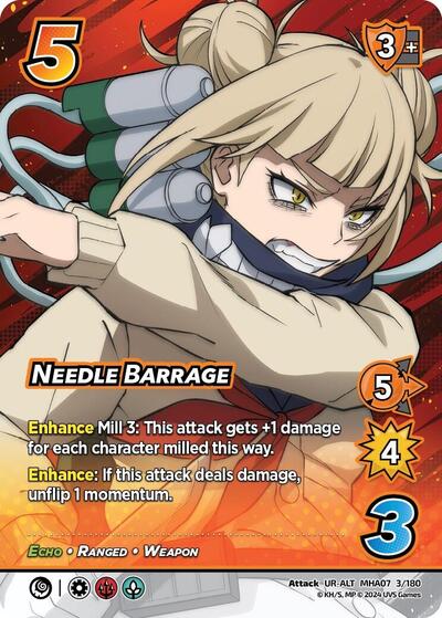 Needle Barrage (Alternate Art)