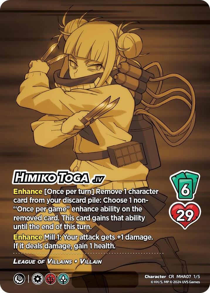 Himiko Toga (Serial Numbered) - UniVersus: My Hero Academia: Girl
