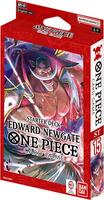 one piece tcg starter deck 15 One Piece TCG - Red - Edward Newgate - Starter Deck