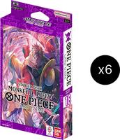 MATSURI SMTC カード ソロコンプリートセット Starter Deck 18: PURPLE Monkey.D.Luffy Display - Starter Deck 18