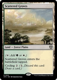 Scattered Groves (Commander: Outlaws of Thunder Junction)