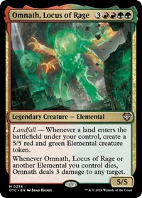 Omnath, Locus of Rage (Commander: Outlaws of Thunder Junction)