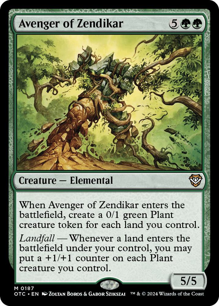 Avenger of Zendikar - Commander: Outlaws of Thunder Junction