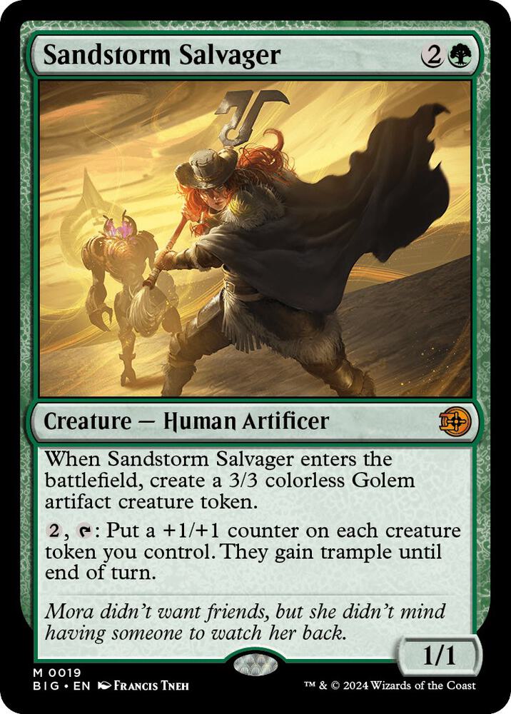 Sandstorm Salvager - Outlaws of Thunder Junction: The Big Score