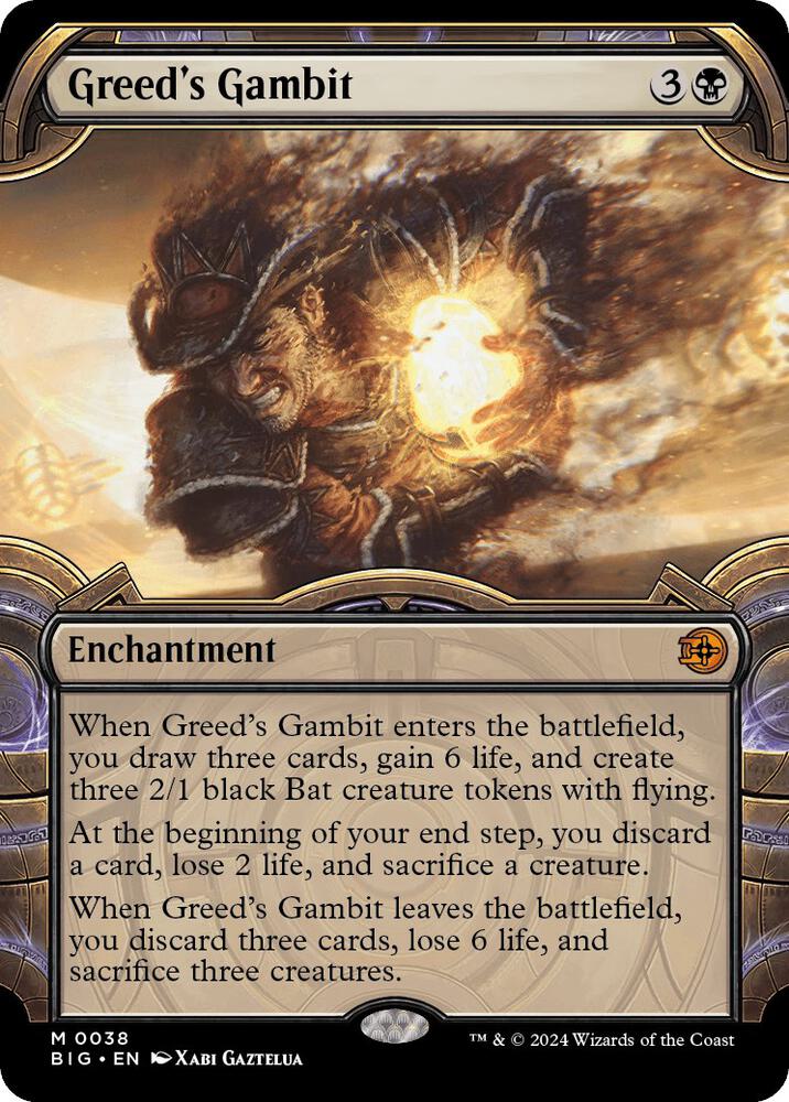 Greed's Gambit (Showcase) - Outlaws of Thunder Junction: The Big