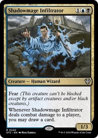 Shadowmage Infiltrator (Commander: Outlaws of Thunder Junction)