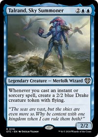 Talrand, Sky Summoner (Commander: Outlaws of Thunder Junction)