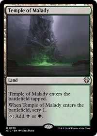 Temple of Malady (Commander: Outlaws of Thunder Junction)