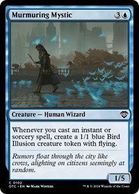 Murmuring Mystic - Commander: Outlaws of Thunder Junction - Magic: The Gathering card