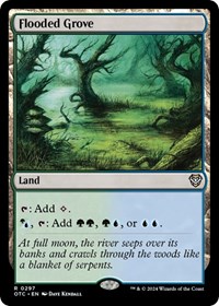 Flooded Grove (Commander: Outlaws of Thunder Junction)