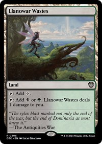Llanowar Wastes (Commander: Outlaws of Thunder Junction)