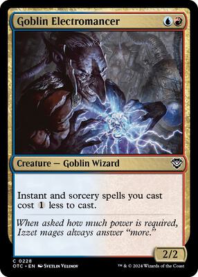 Goblin Electromancer