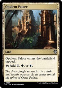 Opulent Palace (Commander: Outlaws of Thunder Junction)