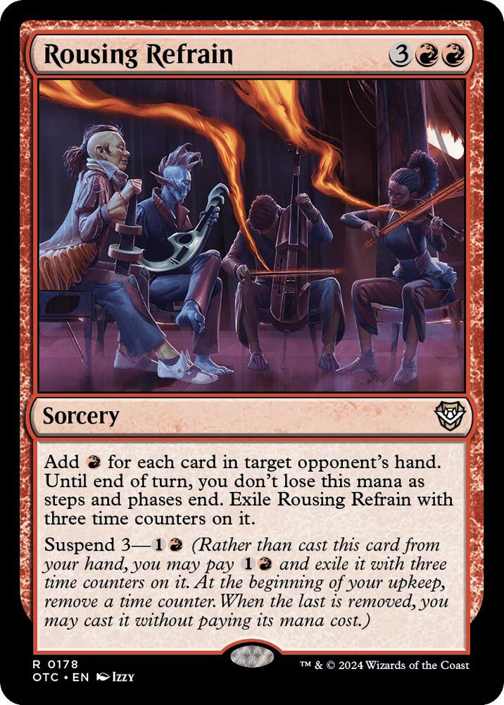 Rousing Refrain - Commander: Outlaws of Thunder Junction - Magic