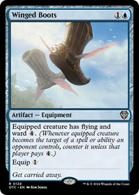 Winged Boots (Commander: Outlaws of Thunder Junction)