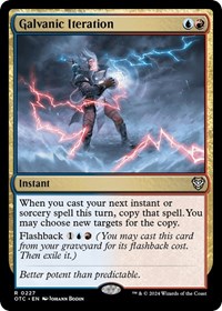 Galvanic Iteration - Commander: Outlaws of Thunder Junction - Magic: The Gathering card