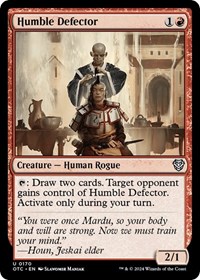 Humble Defector (Commander: Outlaws of Thunder Junction)