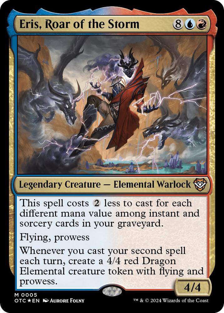 エリック　MTG Eris, Roar of the Storm - Commander: Outlaws of Thunder Junction
