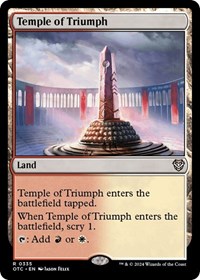 Temple of Triumph (Commander: Outlaws of Thunder Junction)