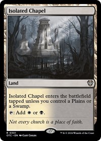 Isolated Chapel (Commander: Outlaws of Thunder Junction)