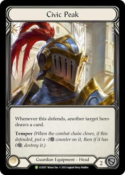 Civic Peak - LGS207 Flesh and Blood: Promo Cards card price