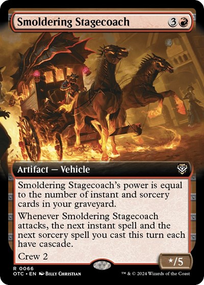 Smoldering Stagecoach Extended Art