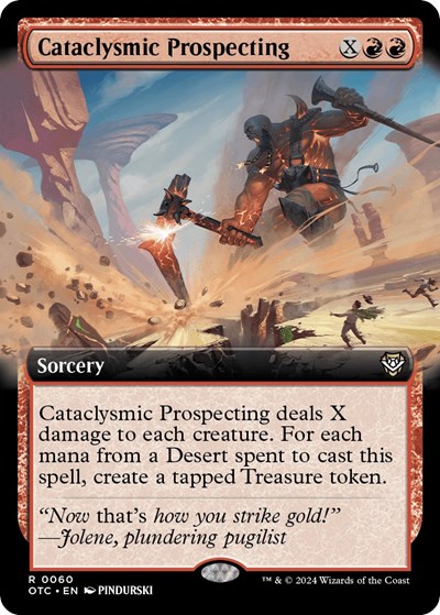 Cataclysmic Prospecting Extended Art