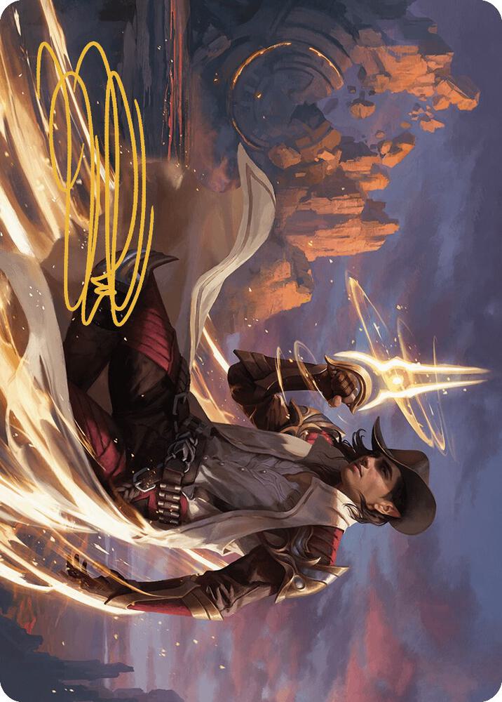 Kellan, the Kid Art Card (Gold-Stamped Signature) - Art Series