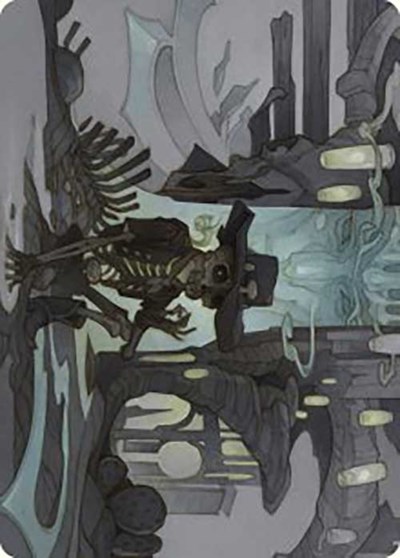 Tinybones Joins Up Art Card Gold Stamped Signature